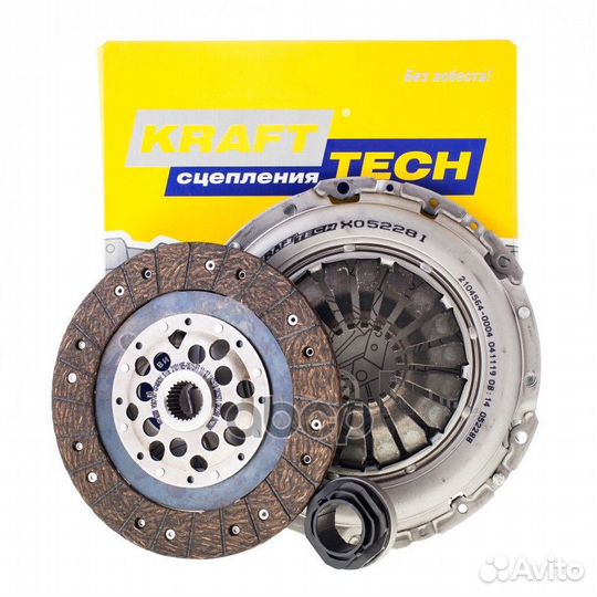 Комплект сцепления W07228A KraftTech