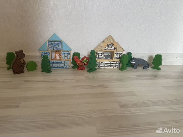 Деревянный набор Томик