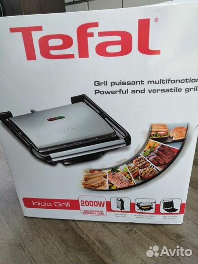 Электрический гриль Tefal Inicio GC241D38 новый