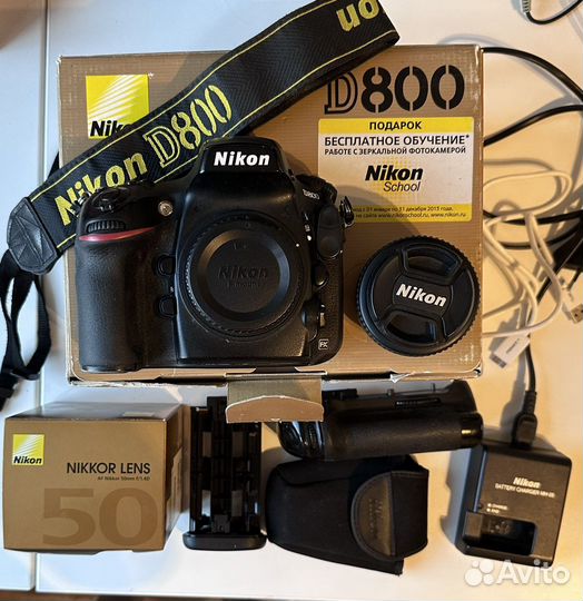 Зеркальный фотоаппарат nikon d800