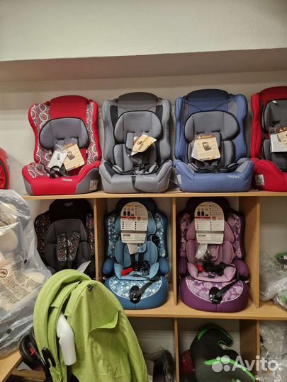 Автокресло новое TB (9-36кг), цвет grew dot