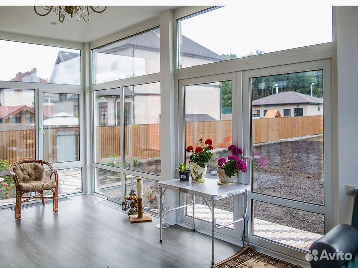 Остекление террасс / Мансардное окно