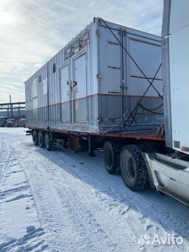 Грузоперевозки бортовым полуприцепом