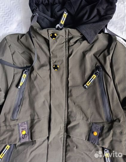 Парка демисезонная для мальчика 128, 134