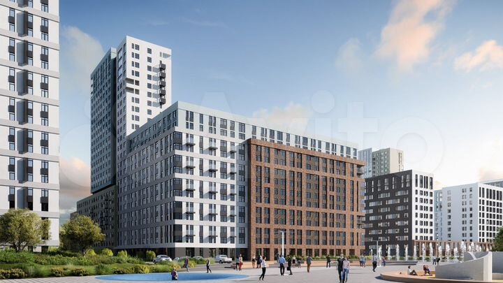 Квартира-студия, 27,8 м², 8/13 эт.