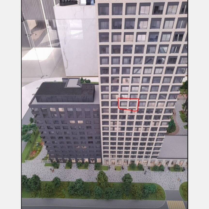 1-к. квартира, 27,9 м², 12/30 эт.