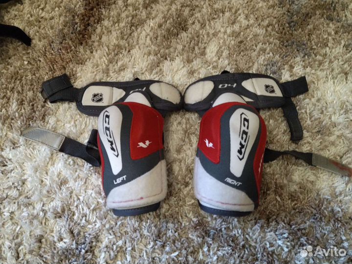 Налокотники хоккейные jr детские