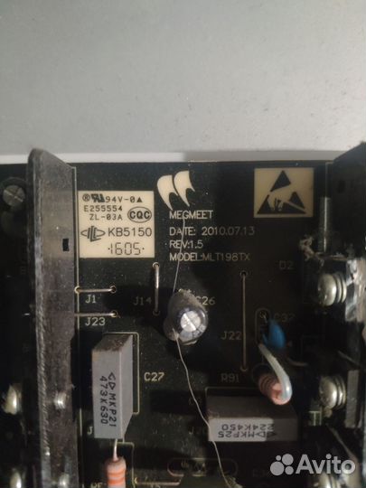 Блок питания телевизора mlt198tx
