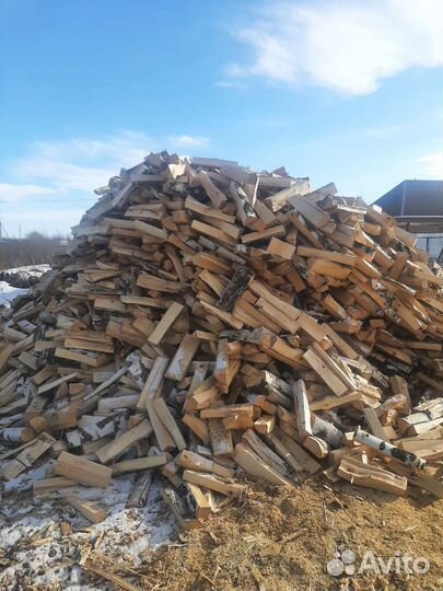 Дрова березовые колотые с доставкой