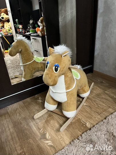 Качалка лошадь