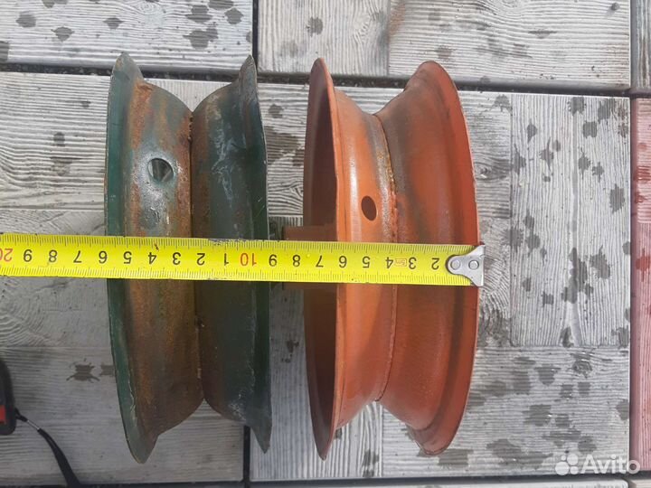 Диск-колесо садовой тачки