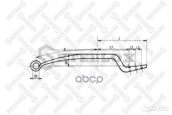 84-55622-SX полурессора 1/48x100 522+435/380 S
