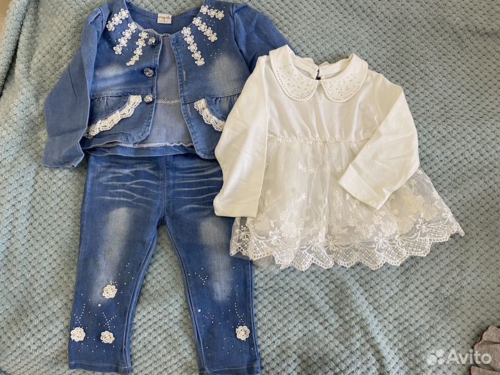 Детские вещи на девочку пакетом