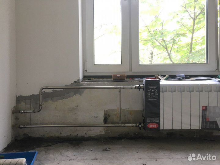 Промывка системы отопления и водоснабжения