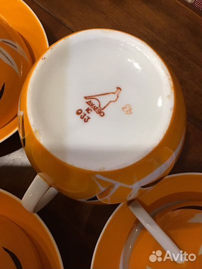 Чайная пара тигровая лилия