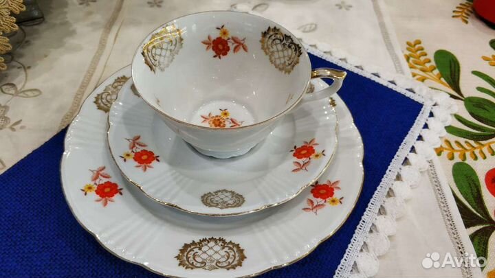 Антиквариат, чай/кофе трио