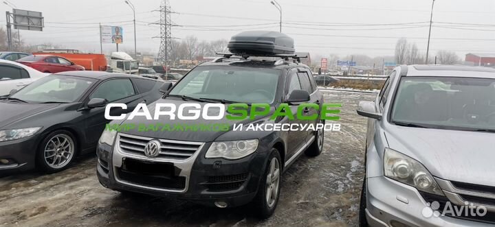 Бокс на крышу nobu drive для VW Touareg