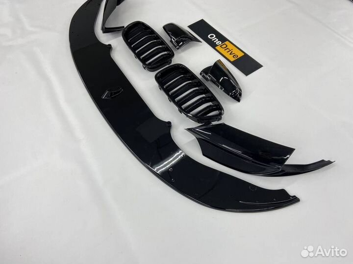 BMW 5 F10 юбка крышки зеркал ноздри М5