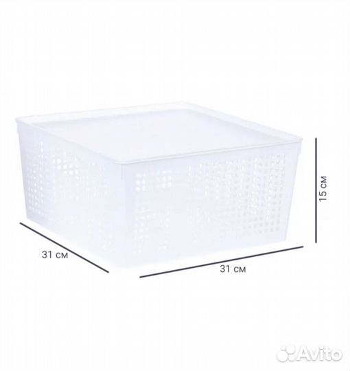 Лотки с Крышкой 8шт по 7.3л и 12л