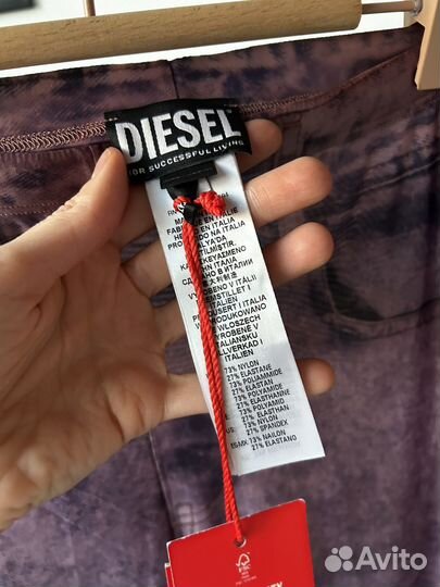 Леггинсы с закрытыми носками Diesel, р-р M