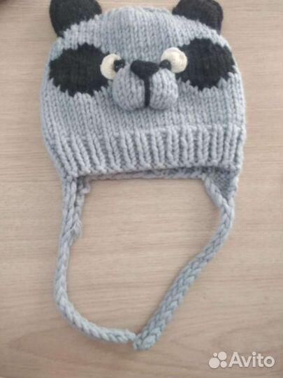 Шапка панда