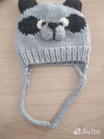 Шапка панда