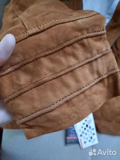 Замшевая куртка, кожа натуральная. Новая р.L