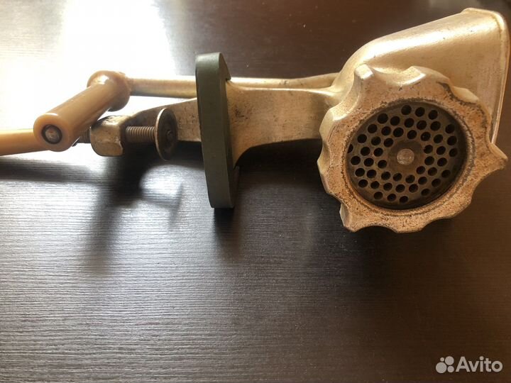 Мясорубка ручная СССР чугунная