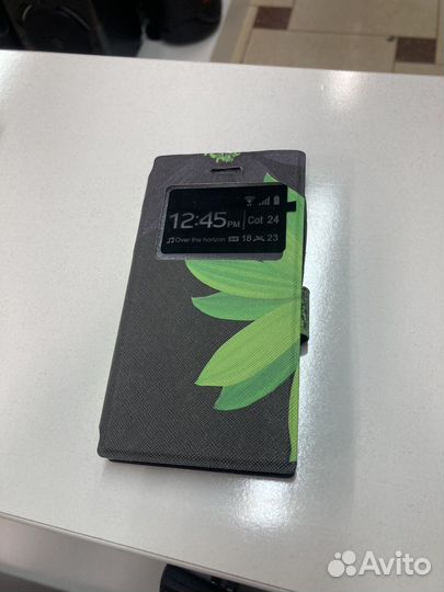 Универсальный чехол-книжка с принтом(4.5)