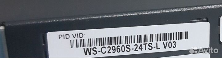 Коммутатор Cisco Catalyst WS-C2960S-24TS-L
