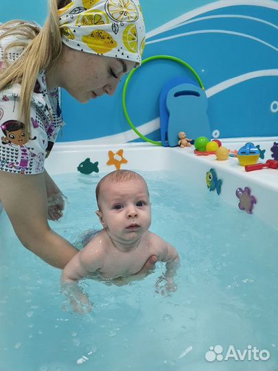 Грудничковое плавание от 1 месяца до 2,5 лет