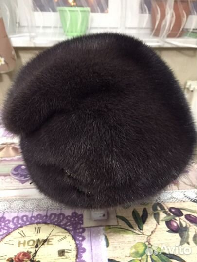 Шапка норковая женская
