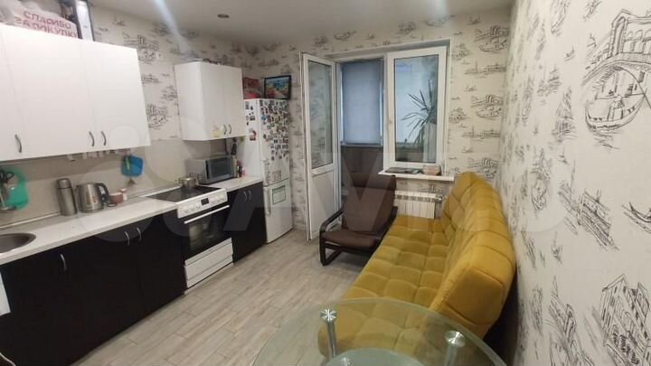 1-к. квартира, 43 м², 17/25 эт.