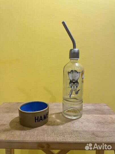 Поилка и миска для морской свинки