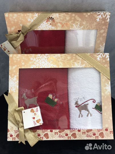 Полотенца ‘Рождество’ Набор из 2х штук