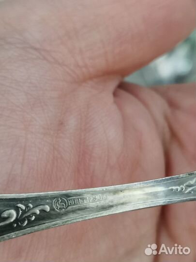 Чайные ложки из мельхиора СССР