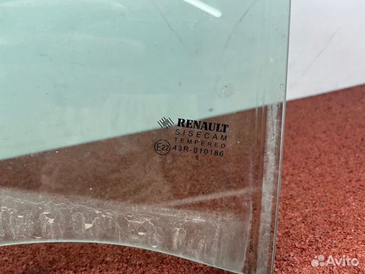 Стекло двери заднее правое Renault Logan 2 L8