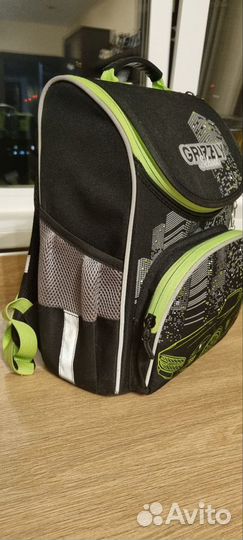 Рюкзак школьный для мальчика grizzly