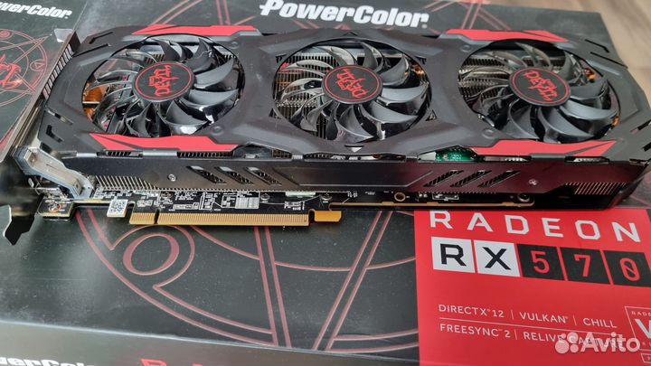 Видеокарта PowerColor RedDevil RX570 4GB