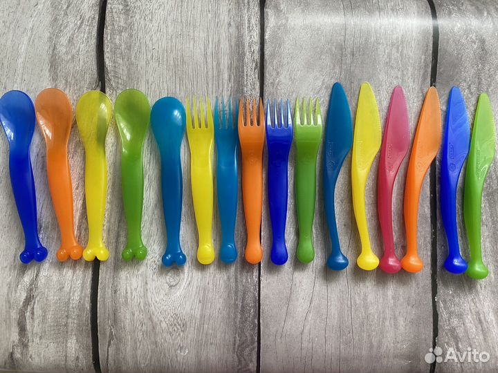 Набор столовых приборов детский IKEA калас