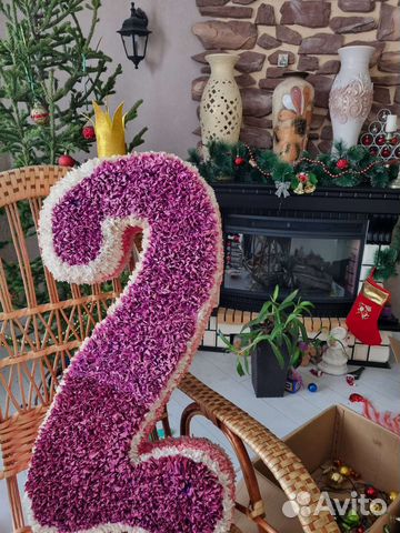 Цифра 2 на день рождения