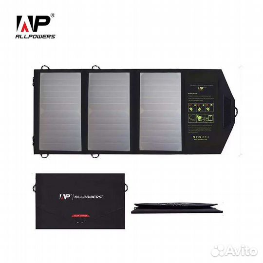 Профессиональная солнечная панель 21 ват allpowers