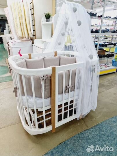 Кроватка трансформер 0- 7 лет