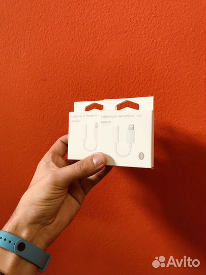 iPhone переходник Наушники качества оригинал