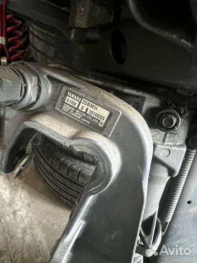 Лодочный мотор ямаха 25 водомёт