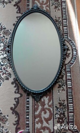 Зеркало винтаж в витой раме