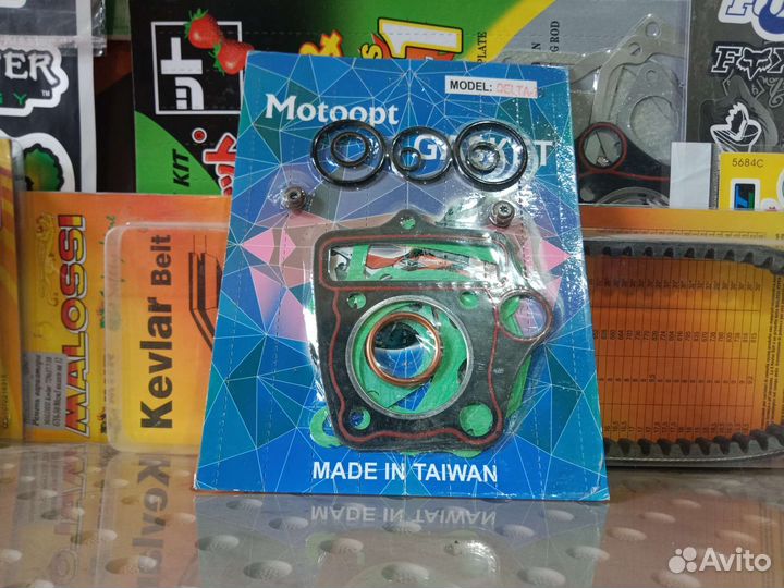 Прокладки цилиндра на мопед