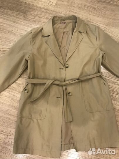 Тренч zara на девочку