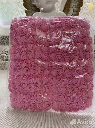 Цветы из фоамирана,цветы на проволоке