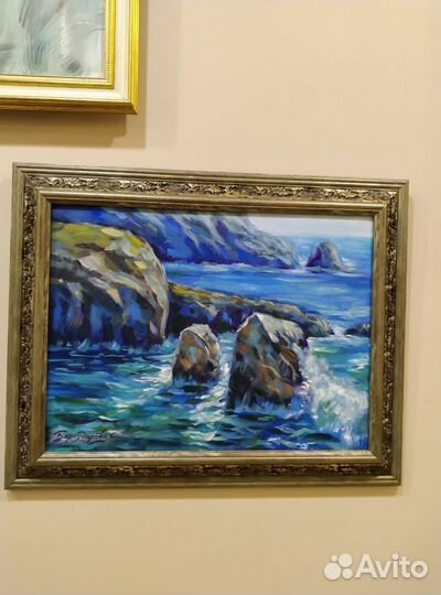 Живопись маслом,картина 30х40, в раме